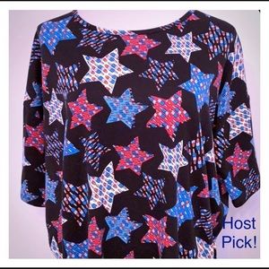 LulaRoe Americana Irma Tunic NWOT